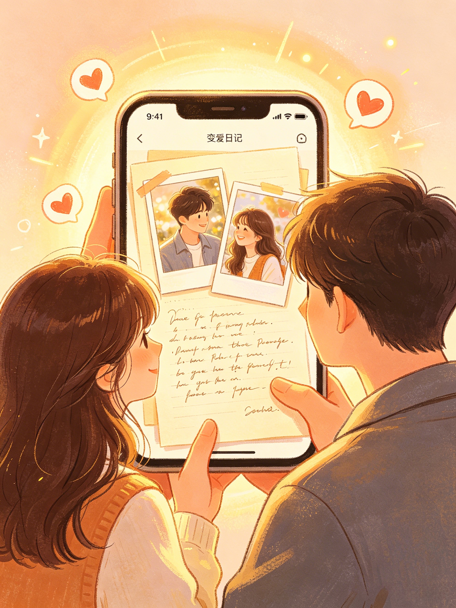 异地恋不怕远，只怕⼼不贴近💑